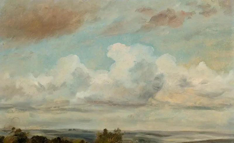 ジョン・コンスタブルによる風景の上の積雲の雲

Source:
Nuages cumulus au-dessus d'un paysage - John Constable