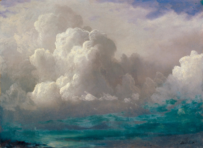嵐の雲 - アルバート・ビアスタット

Source:
Nuages d'orage - Albert Bierstadt