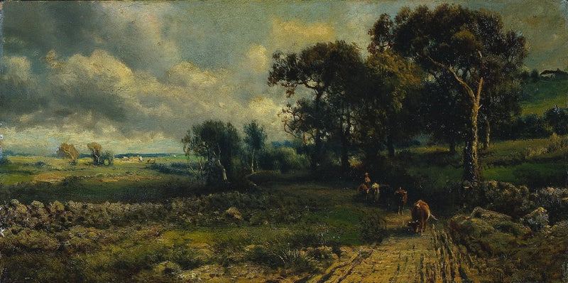 ふわふわした雲 - ジョージ・イネス

Source:
Nuages laineux - George Inness