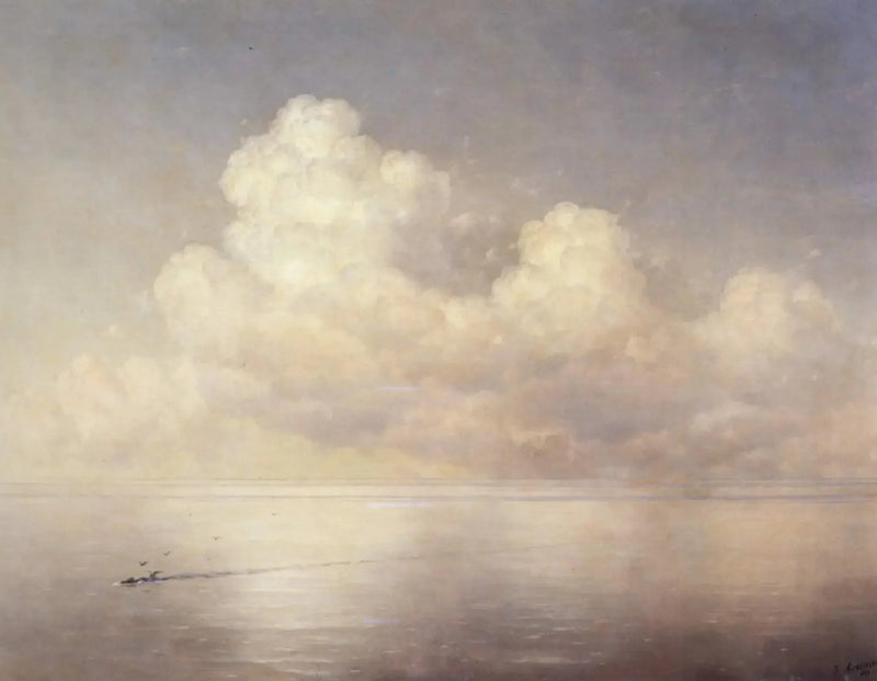 穏やかな海の上の雲 - イワン・アイヴァゾフスキー

Source:
Nuages sur la mer, calme - Ivan Aïvazovski