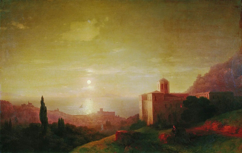 クリミアの海辺で月光に照らされた夜 - イワン・アイヴァゾフスキー

Source:
Nuit au clair de lune au bord de la mer en Crimée - Ivan Aïvazovski