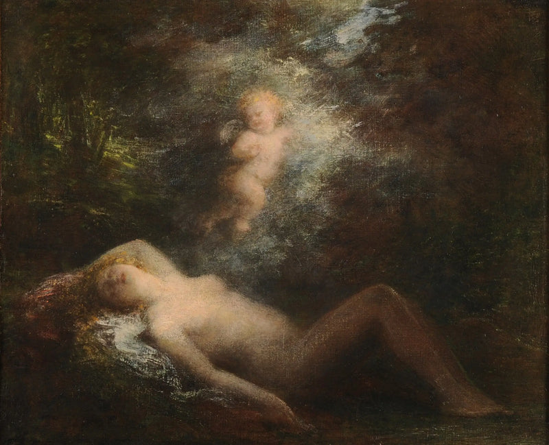 眠るニンフ - アンリ・ファンタン＝ラトゥール

Source:
Nymphe endormie - Henri Fantin-Latour