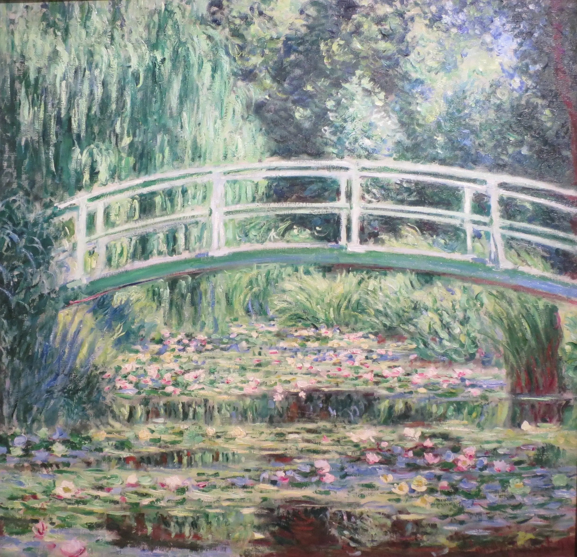 Reproduction du tableau « Nymphéas blancs - Claude Monet » par Alpha Reproduction en peinture à l’huile