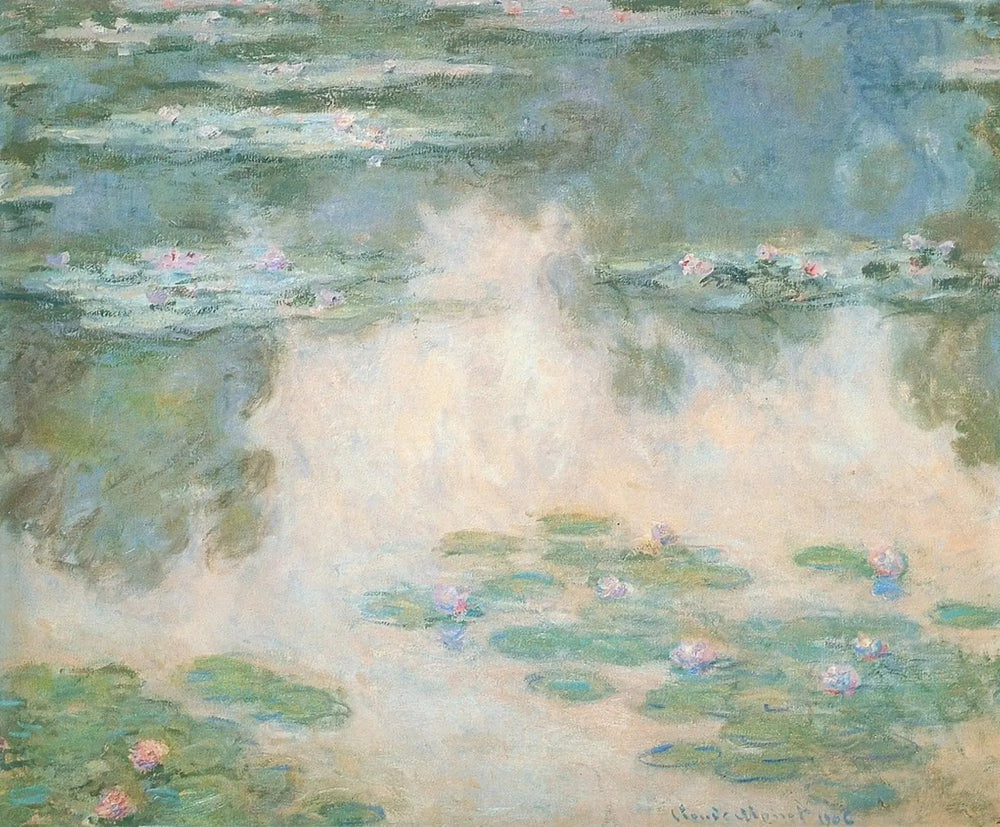 Nymphéas - Claude Monet image 1 copie de tableau peinte à la main