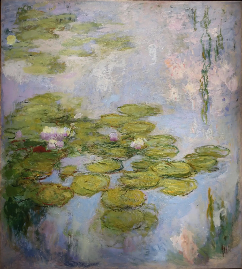 Nymphéas - Claude Monet image 1 reproduction artisanale de tableau