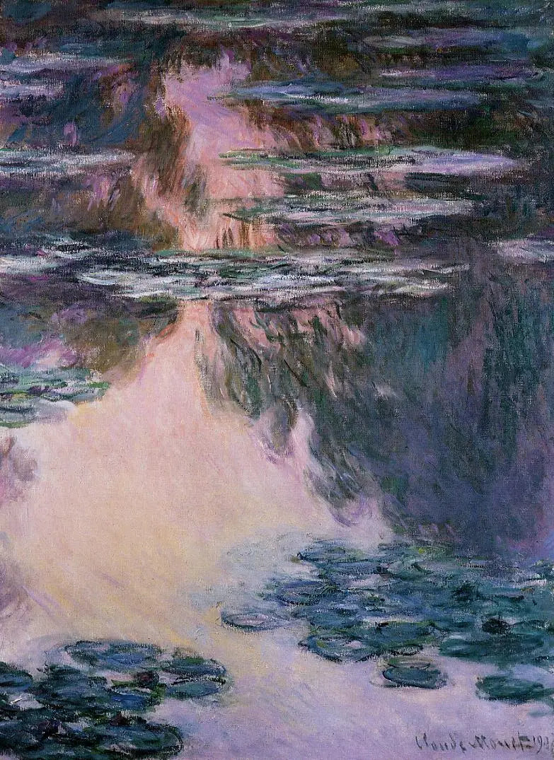 Nymphéas - Claude Monet image 1 reproduction de peinture à l’huile