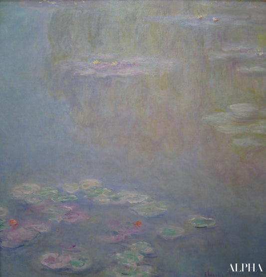 Nymphéas (W1733) - Claude Monet - Reproductions de tableaux et peintures haut de gamme
