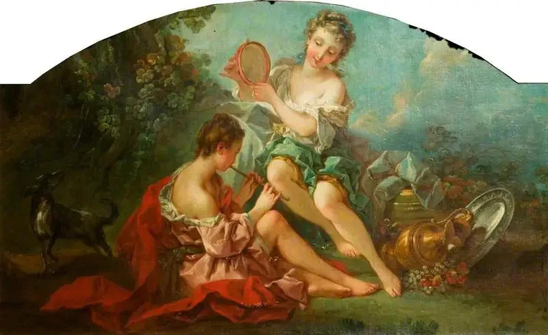 フランソワ・ブーシェによる音楽を奏でるアカデニアのニンフたち

Source:
Nymphes arcadiennes faisant de la musique - François Boucher