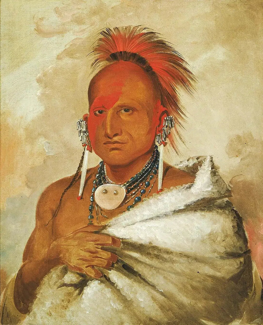 オロングァシー、クマ狩り、著名な戦士 - ジョージ・キャトリン

Source:
O-rón-gás-see, chasseur d'ours, un guerrier célèbre - George Catlin