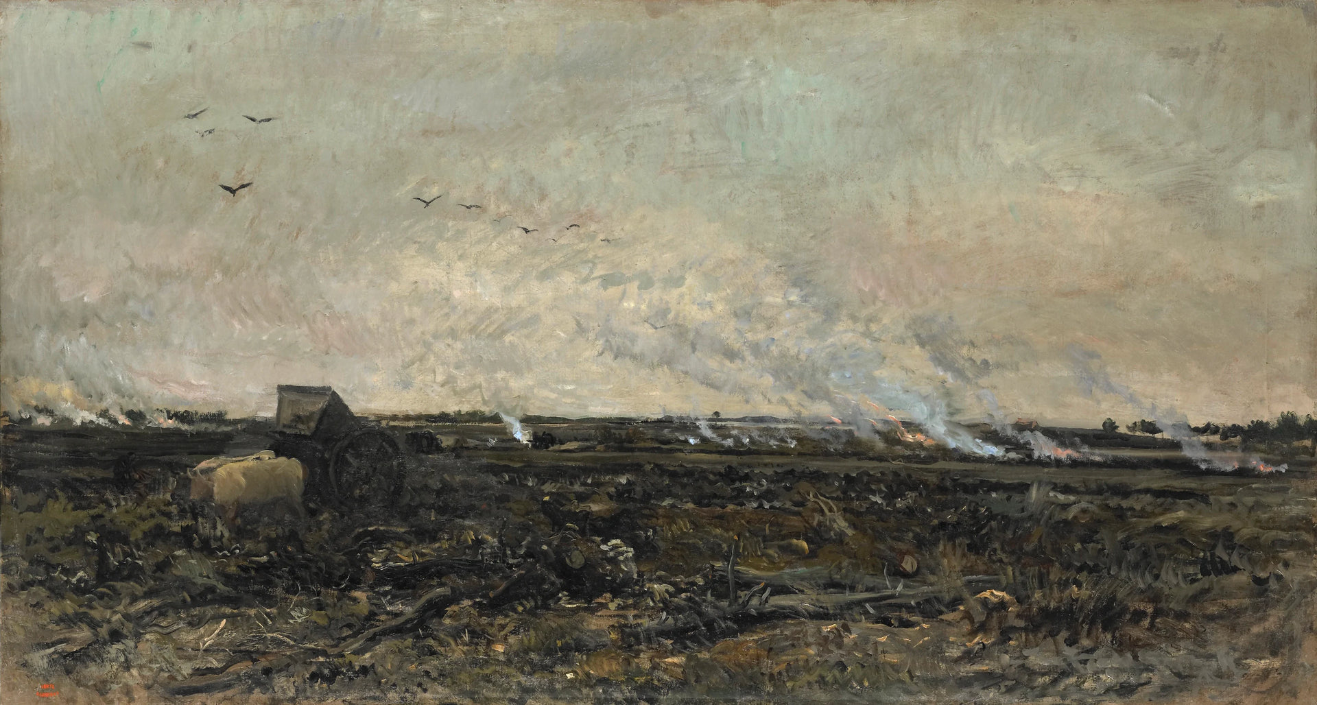 Octobre - Charles-François Daubigny