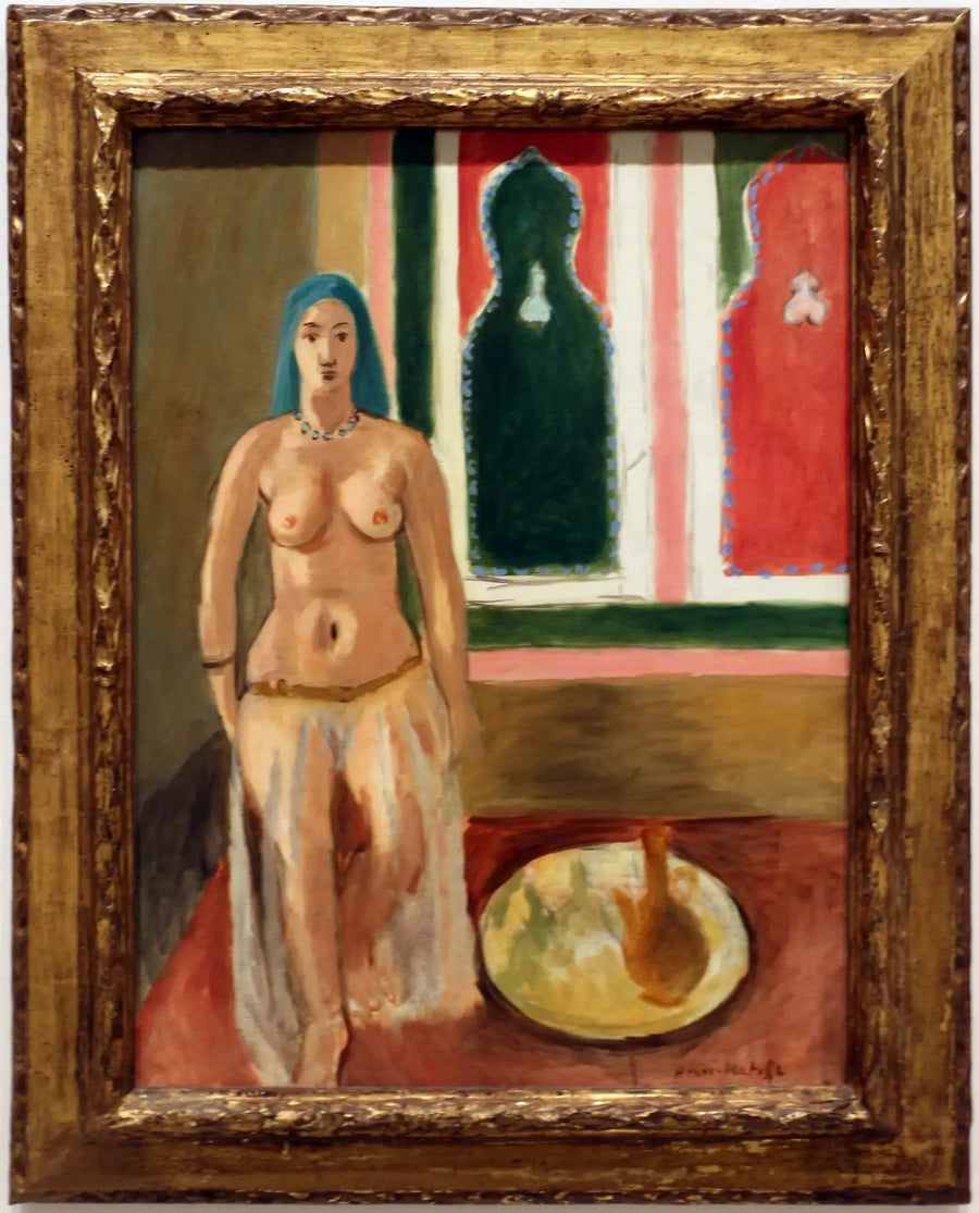 Odalisque Coiffure Verte - Henri Matisse image 1 reproduction d’œuvre d’art à l’huile