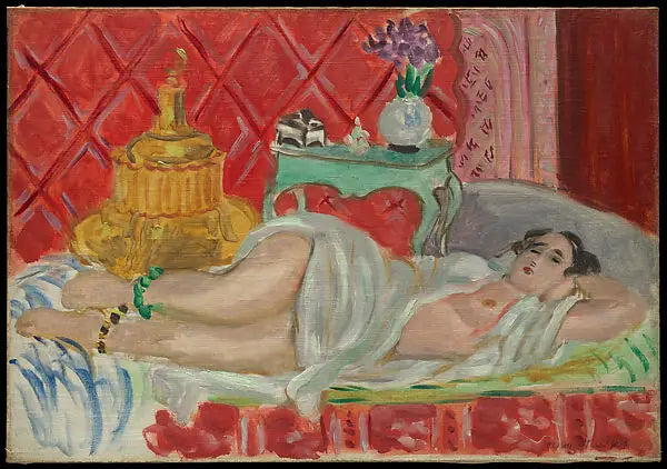Odalisque, harmonie rouge - Henri Matisse image 1 reproduction réalisée par Alpha Reproduction