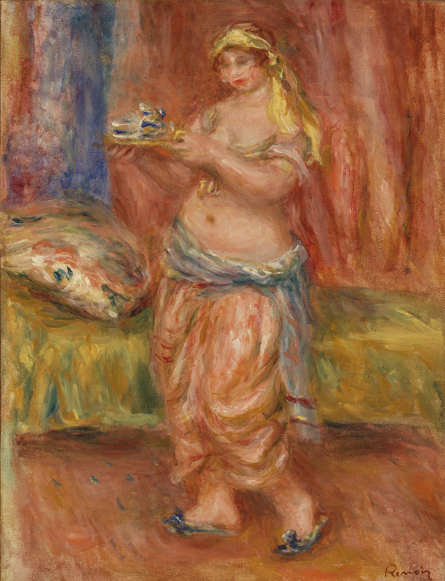 Odalisque à la théière de Pierre-Auguste Renoir — Barnes Foundation BF1136