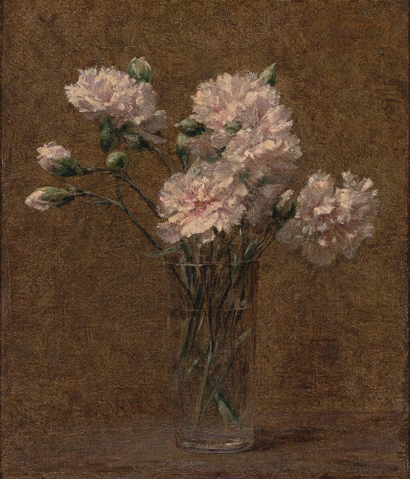 白いカップに入ったペラルゴニウム - アンリ・ファンタン＝ラトゥール

Source:
Œillets blancs dans un verre - Henri Fantin-Latour