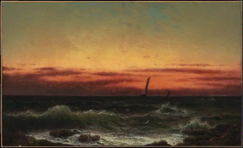 オフショア：嵐の後 - マーティン・ジョンソン・ヒード

Source:
Off Shore : Après la tempête - Martin Johnson Heade