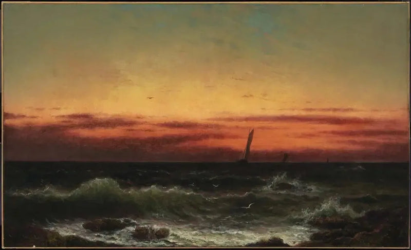 オフショア：嵐の後 - マーティン・ジョンソン・ヒード

Source:
Off Shore : Après la tempête - Martin Johnson Heade