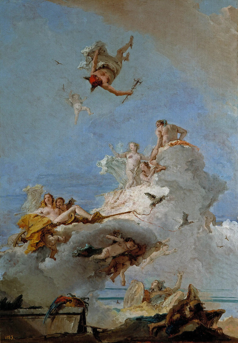 オリュンポスまたはヴィーナスの勝利 - ジョヴァンニ・バッティスタ・ティエポロ

Source:
Olympe ou le Triomphe de Vénus - Giovanni Battista Tiepolo