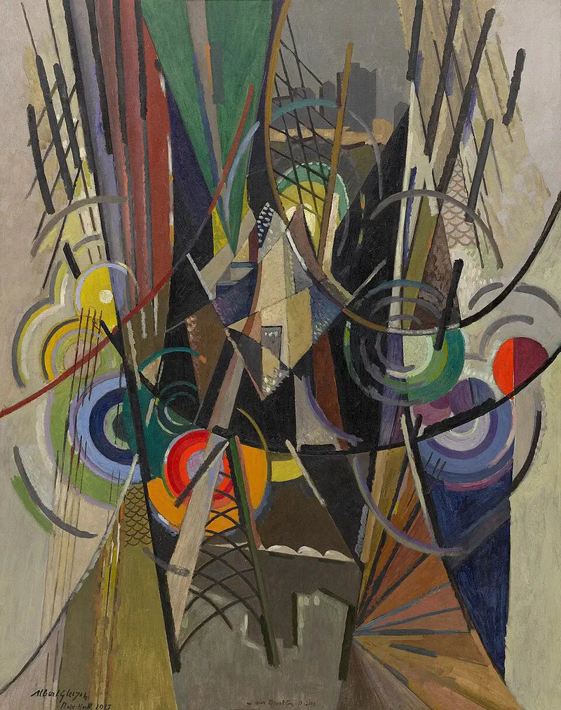 ブルックリン橋の上 - アルベール・グレイズ

Source:
On Brooklyn Bridge - Albert Gleizes