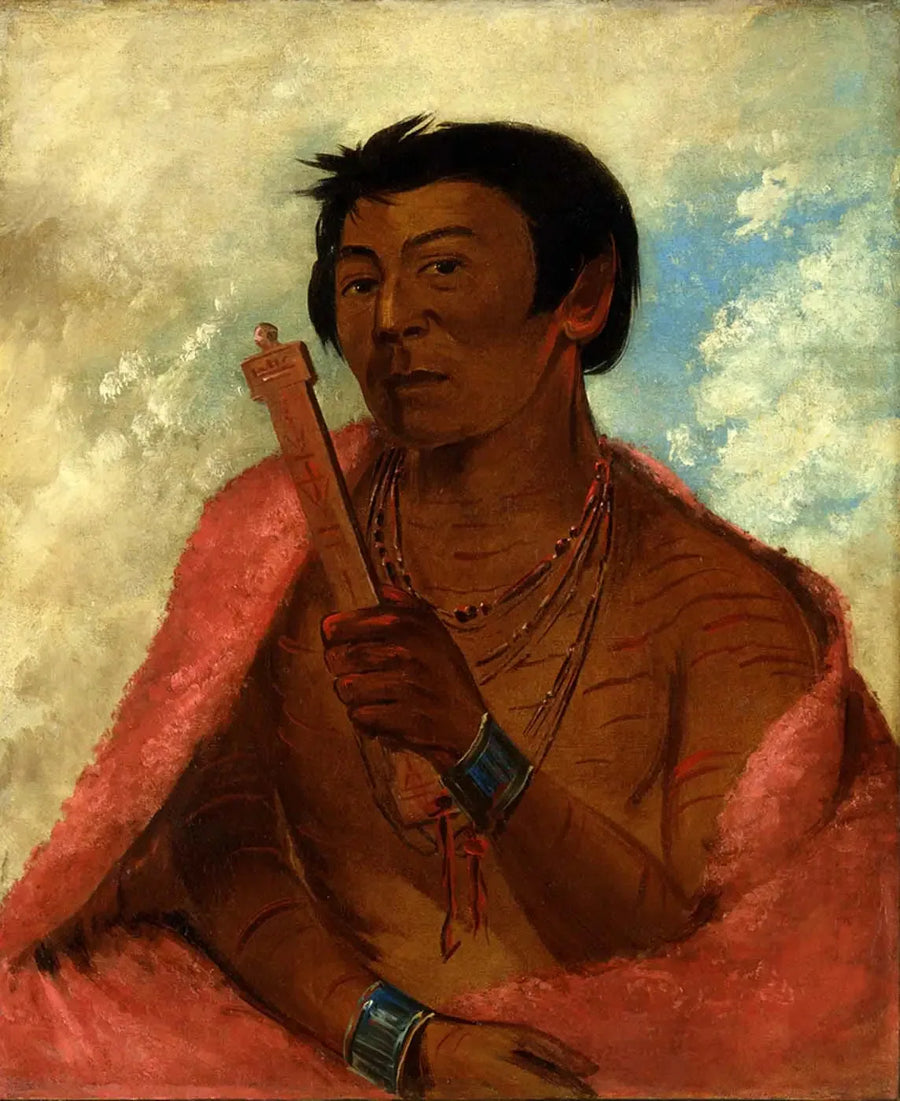 ジョージ・キャトリンによる祈るサウク族のオンサウキー

Source:
On-sáw-kie, le Sauk, en train de prier - George Catlin