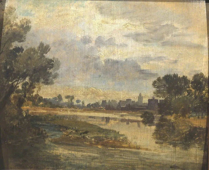 テムズ川 (?) - J. M. W. ターナー
