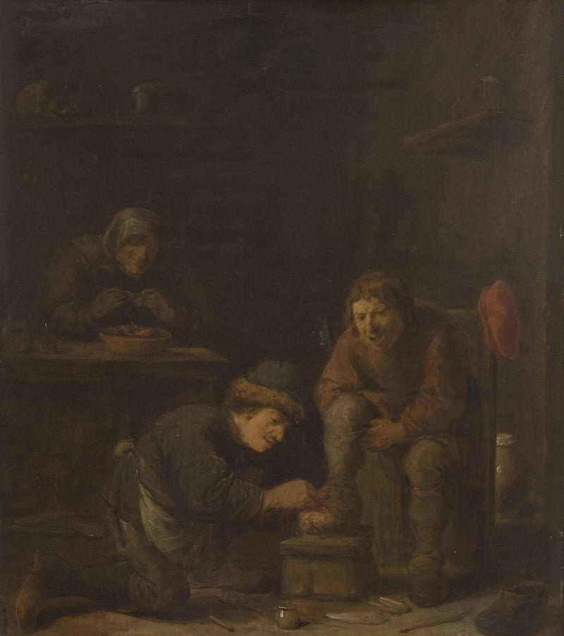 足の操作 - デイヴィッド・テニエール・ル・ジュヌ

Source:
Opération du pied - David Teniers le Jeune
