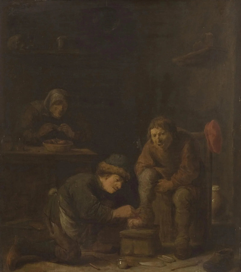 足の操作 - デイヴィッド・テニエール・ル・ジュヌ

Source:
Opération du pied - David Teniers le Jeune