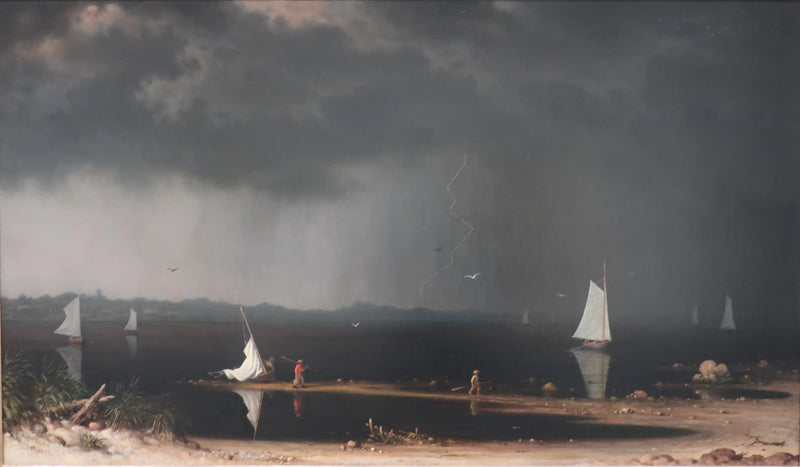 ナラガンセット湾の嵐 - マーティン・ジョンソン・ヒード

Source:
Orage sur la baie de Narragansett - Martin Johnson Heade