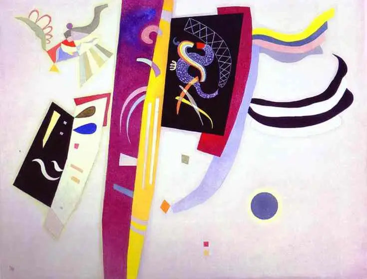 Orange Violet - Vassily Kandinsky image 1 tableau peint à l’huile sur toile