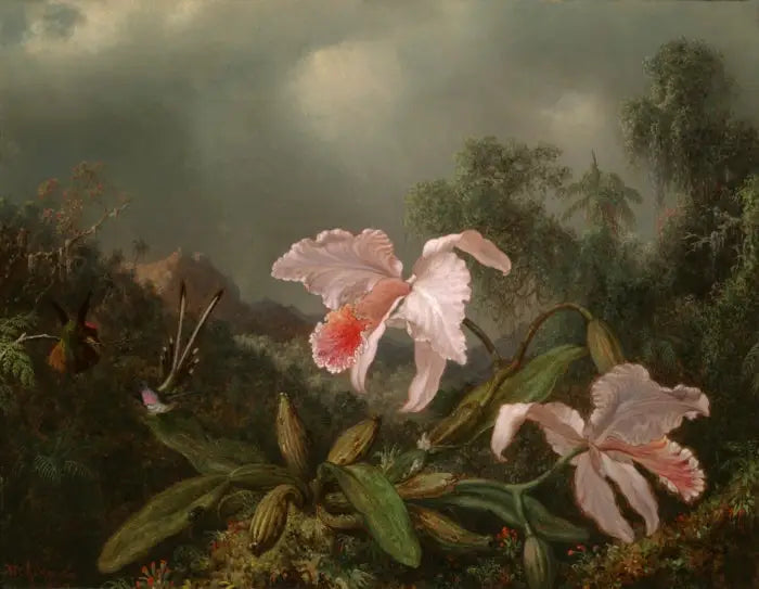 ジャングルの蘭とハチドリ - マーティン・ジョンソン・ヒード

Source:
Orchidées de la jungle et colibris - Martin Johnson Heade