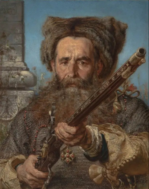 オスタフィ・ダスキエヴィッチ。 - ヤン・マテイコ

Source:
Ostafi Daszkiewicz. - Jan Matejko