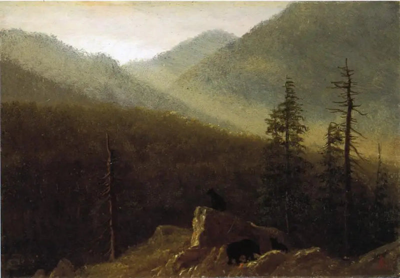 自然の中の鳥 - アルバート・ビアスタット

Source:
Ours dans la nature - Albert Bierstadt