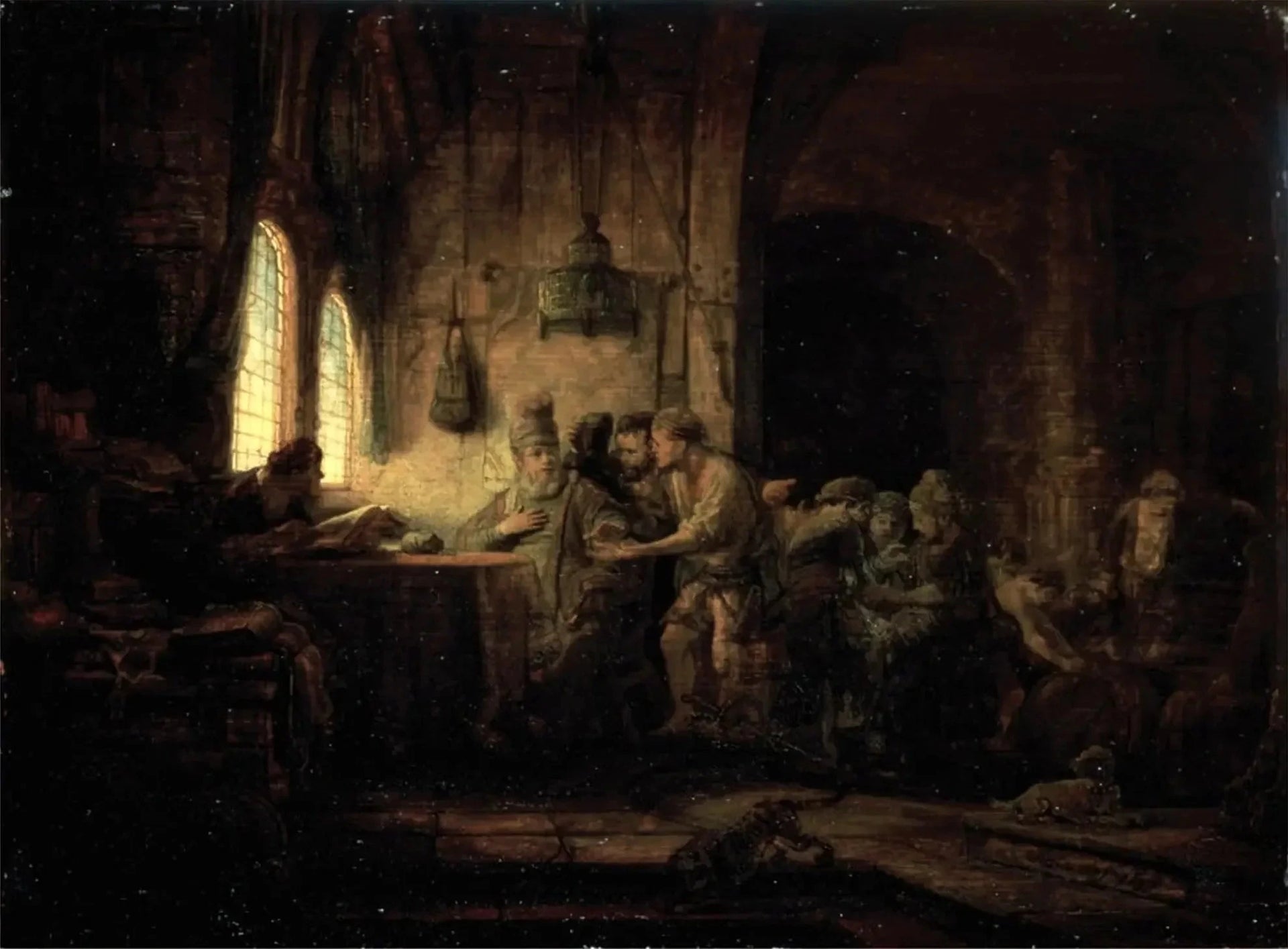 La Parabole des ouvriers de la onzième heure — Rembrandt, 1637, musée de l’Ermitage