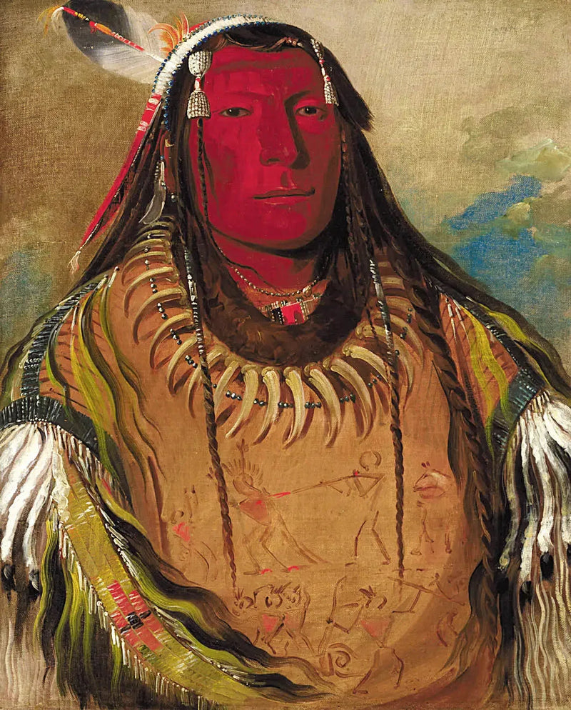 パリスカローパ、二羽のカラス、リーダー - ジョージ・キャトリン

Source:
Pa-ris-ka-roó-pa, Deux corbeaux, un chef - George Catlin