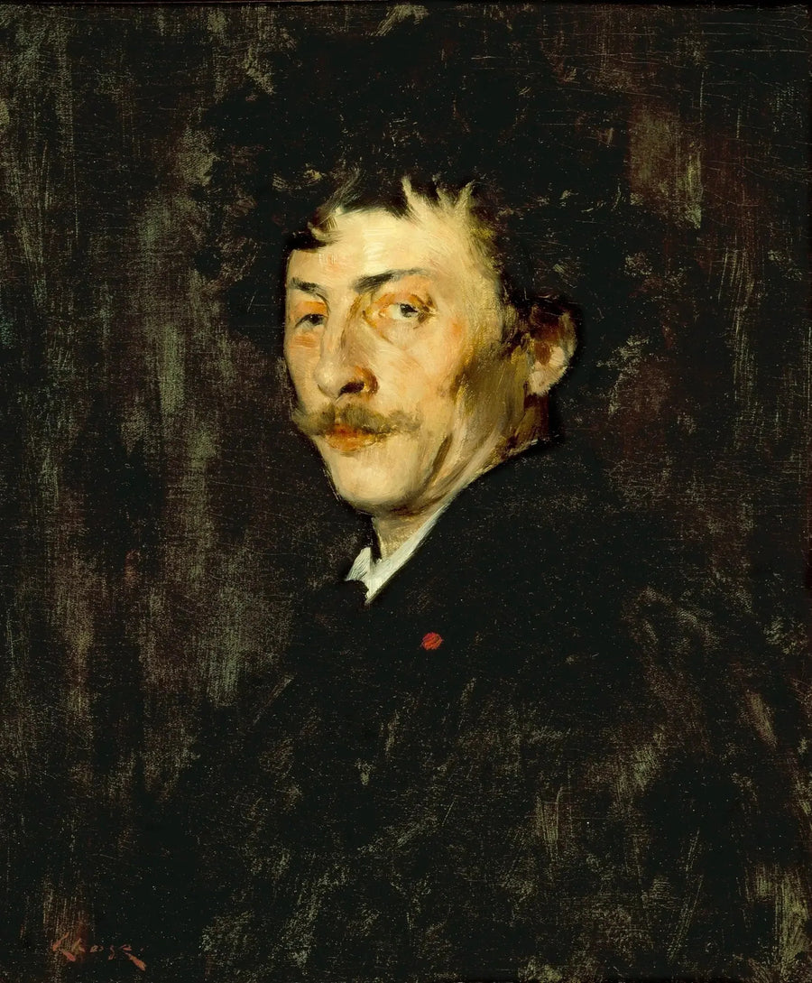 パブロ・デ・サラスアテ：バイオリニストの肖像 - ウィリアム・メリット・チェイス

Source:
Pablo de Sarasate : Portrait d'un violoniste - William Merritt Chase