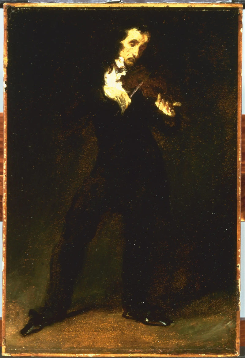 パガニーニ - ユージン・ドラクロワ