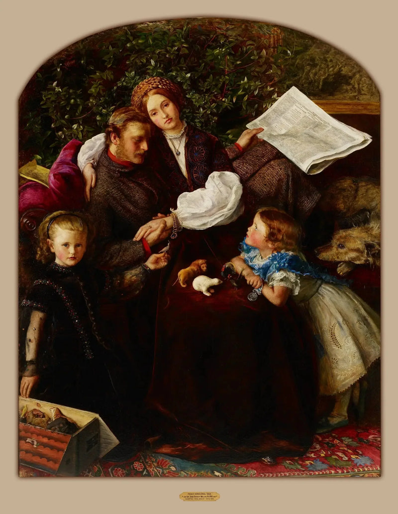 平和の締結 - ジョン・エヴァレット・ミレイ

Source:
Paix conclue - John Everett Millais