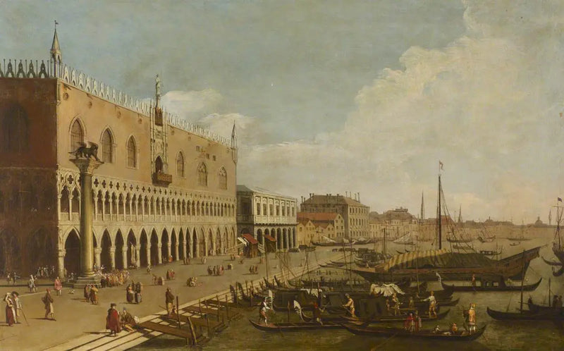 ヴェネツィアのドゥカーレ宮殿とスラヴィアーニ通り - カナレット

Source:
Palais Ducale et Riva degli Schiavoni, Venise - Canaletto