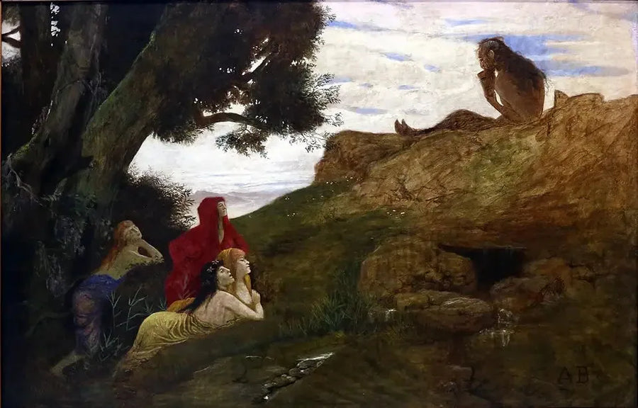 パンとドライアデス - アーノルド・ベックリン

Source:
Pan et Dryades - Arnold Böcklin
