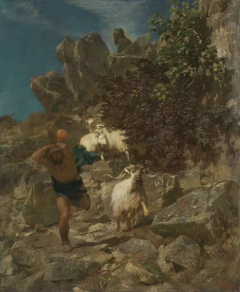 パーンは羊飼いを恐怖させる - アルノルト・ベックリン

Source:
Pan terrifie un berger - Arnold Böcklin