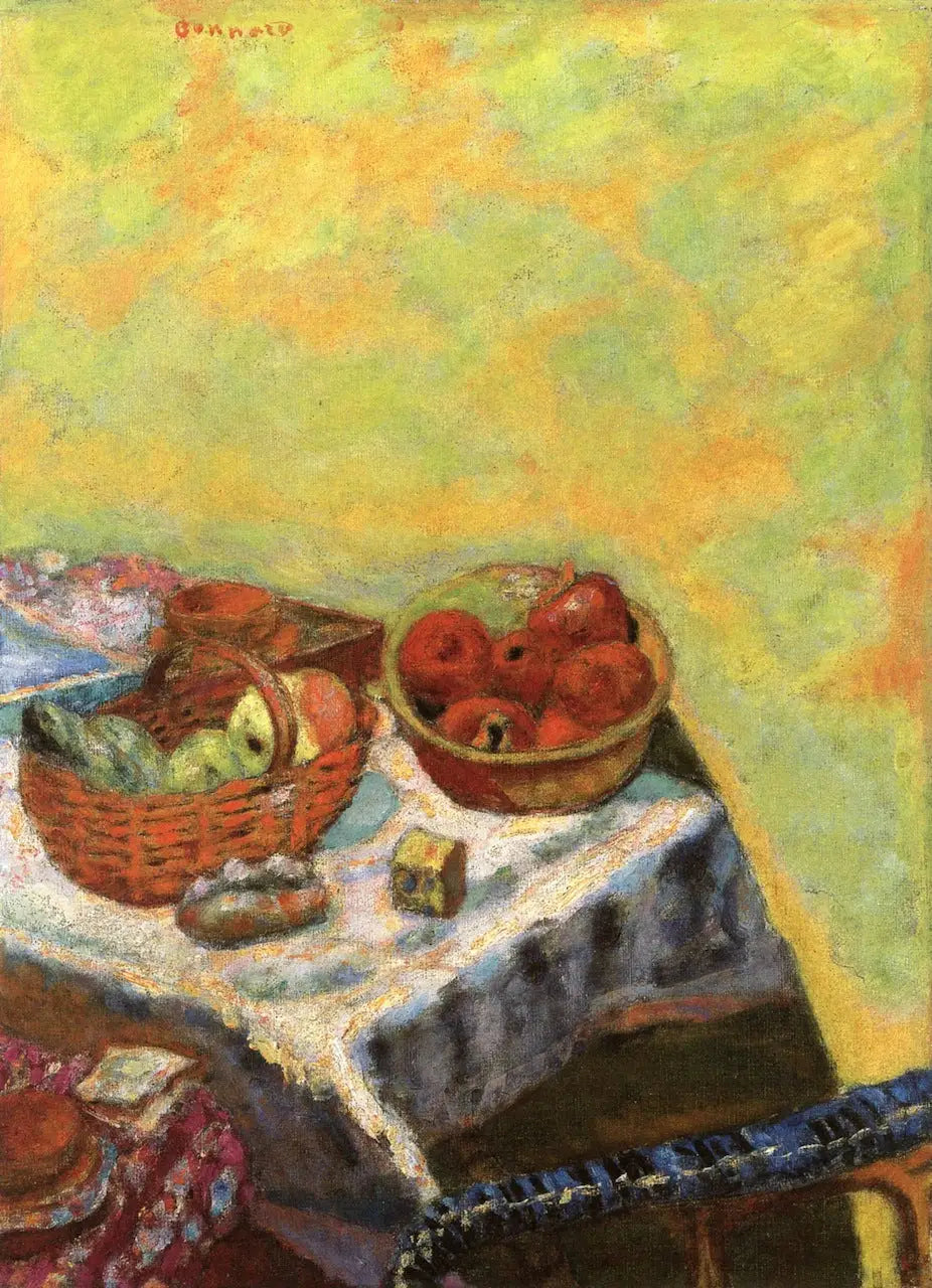 Panier de fruits au soleil - Pierre Bonnard image 1 reproduction réalisée par Alpha Reproduction