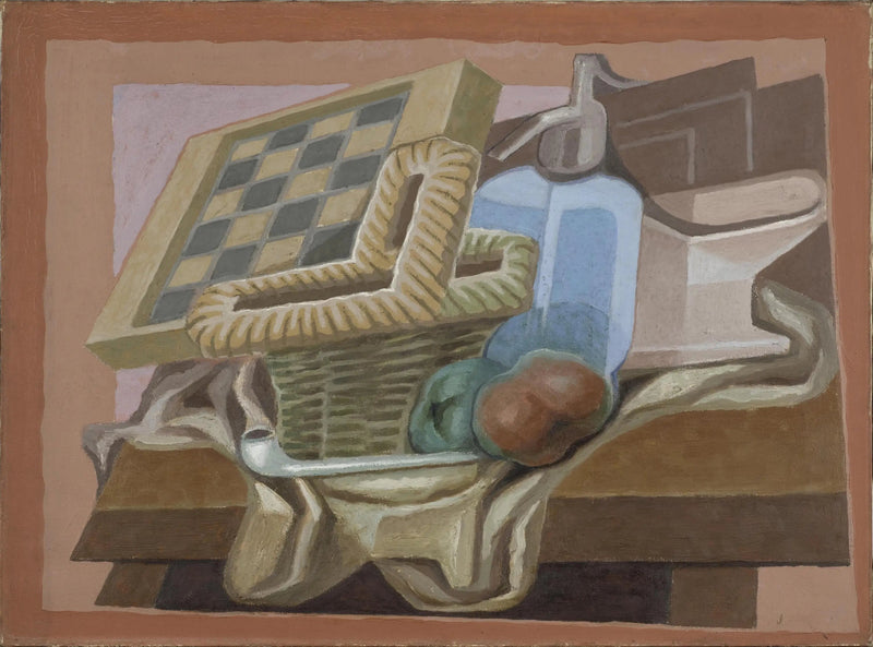 バスケットとサイフォン - フアン・グリス

Source:
Panier et siphon - Juan Gris