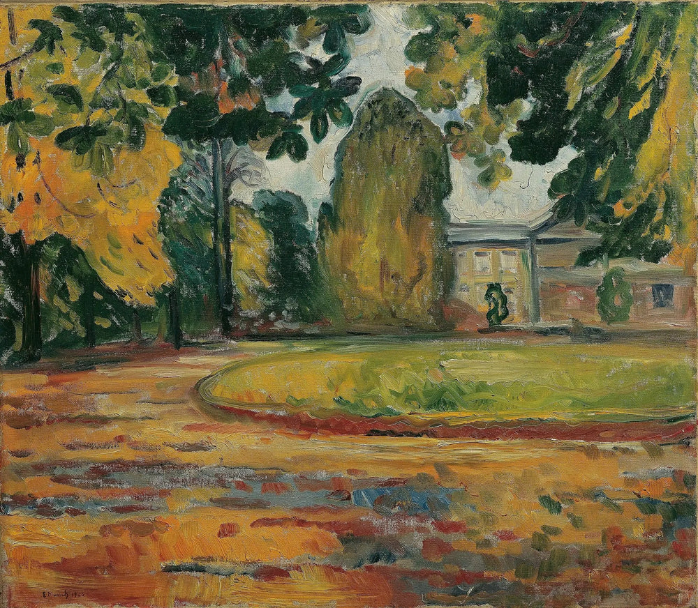 parc à Kösen - Edvard Munch image 1 copie de tableau peinte à la main