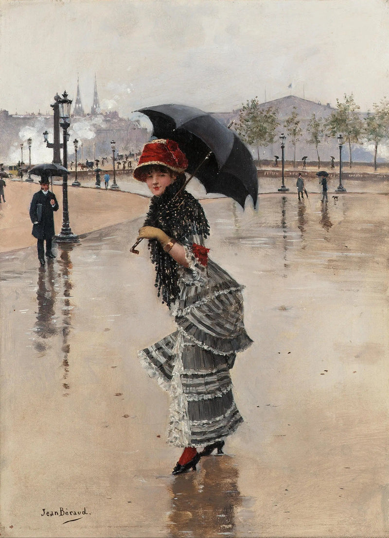 パリジャン・アン・ジュール・ドゥ・プリュイ、コンコルド広場 - ジャン・ベロー

Source:
Parisienne un jour de pluie, place de la Concorde - Jean Béraud