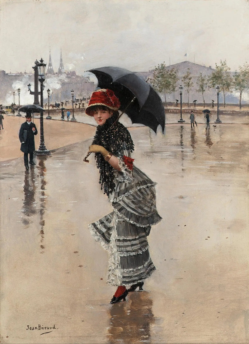パリジャン・アン・ジュール・ドゥ・プリュイ、コンコルド広場 - ジャン・ベロー

Source:
Parisienne un jour de pluie, place de la Concorde - Jean Béraud