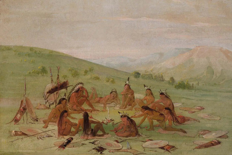 歩いて戦争に出発、マンダン - ジョージ・キャトリン

Source:
Parti de la guerre à pied au conseil, Mandan - George Catlin