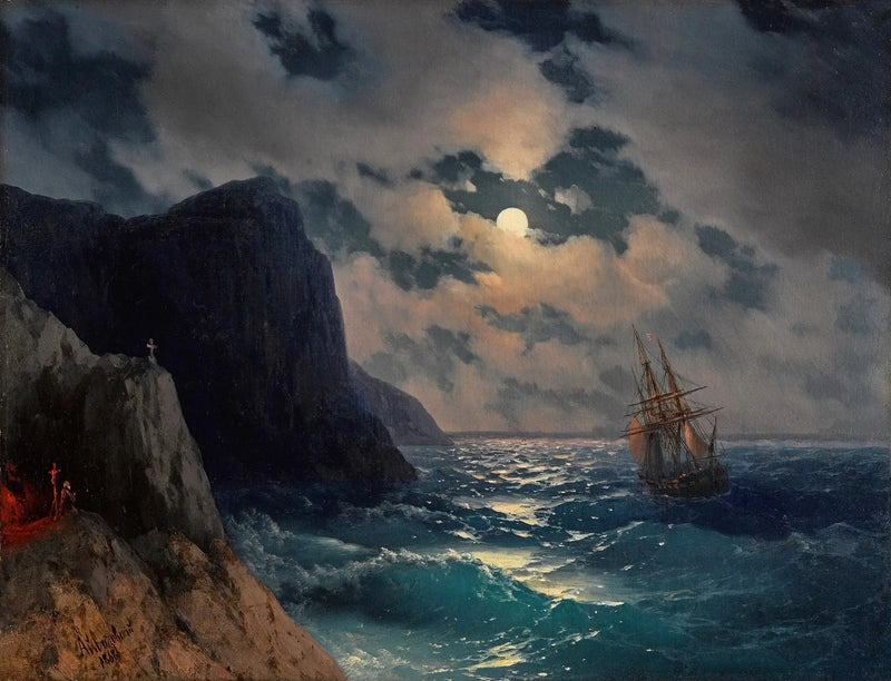 満月の夜に船が通る風景 - イワン・アイヴァゾフスキー

Source:
Passage d'un navire par une nuit de pleine lune - Ivan Aïvazovski