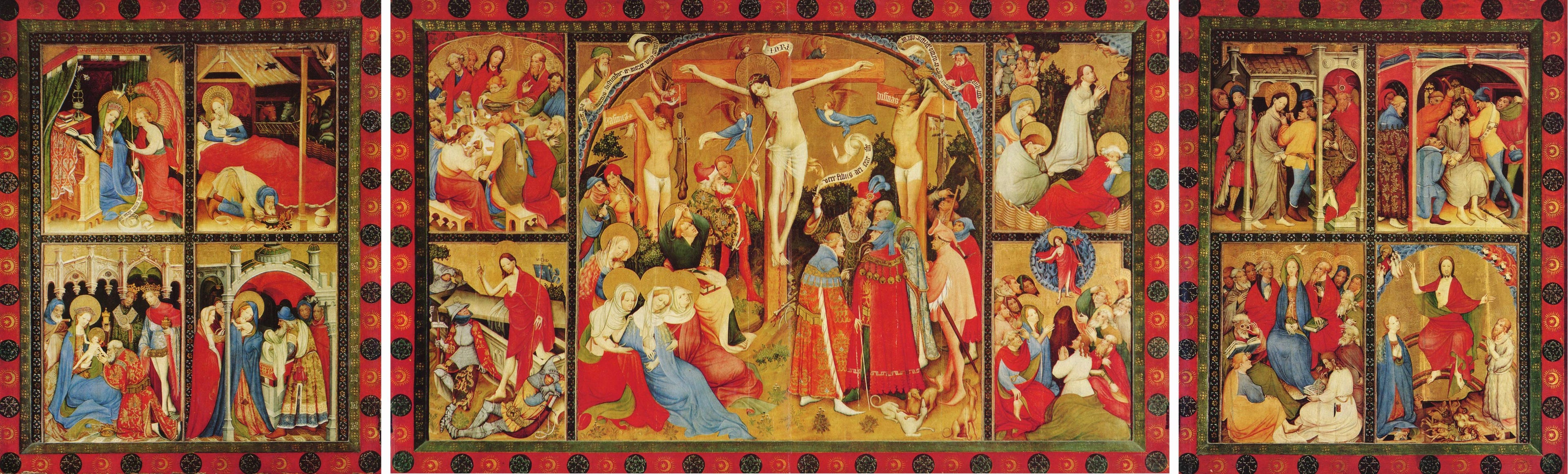 Passionsaltar (Bad Wildungen) - Conrad von Soest - Alpha Reproduction