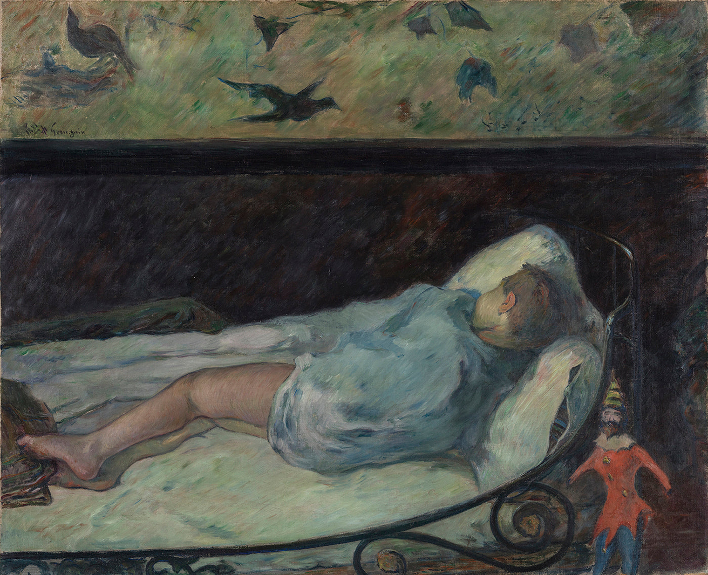 The Little One is Dreaming - Paul Gauguin