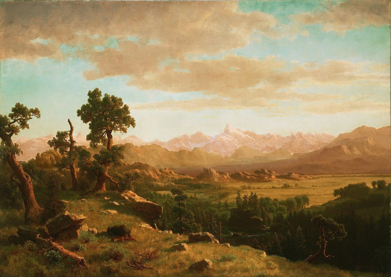 ウィンドリバーの国 - アルバート・ビアシュタット

Source:
Pays de Wind River - Albert Bierstadt