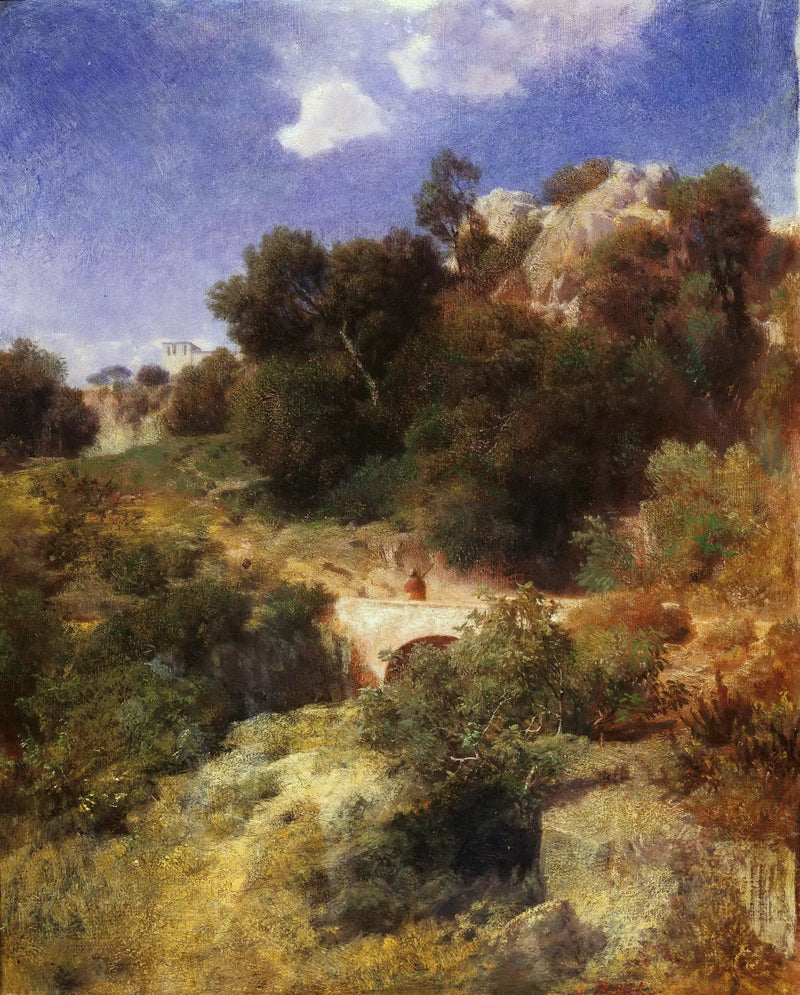 丘陵地帯と岩だらけの国と橋 - アルノルト・ベックリン

Source:
Pays vallonné rocheux avec pont - Arnold Böcklin